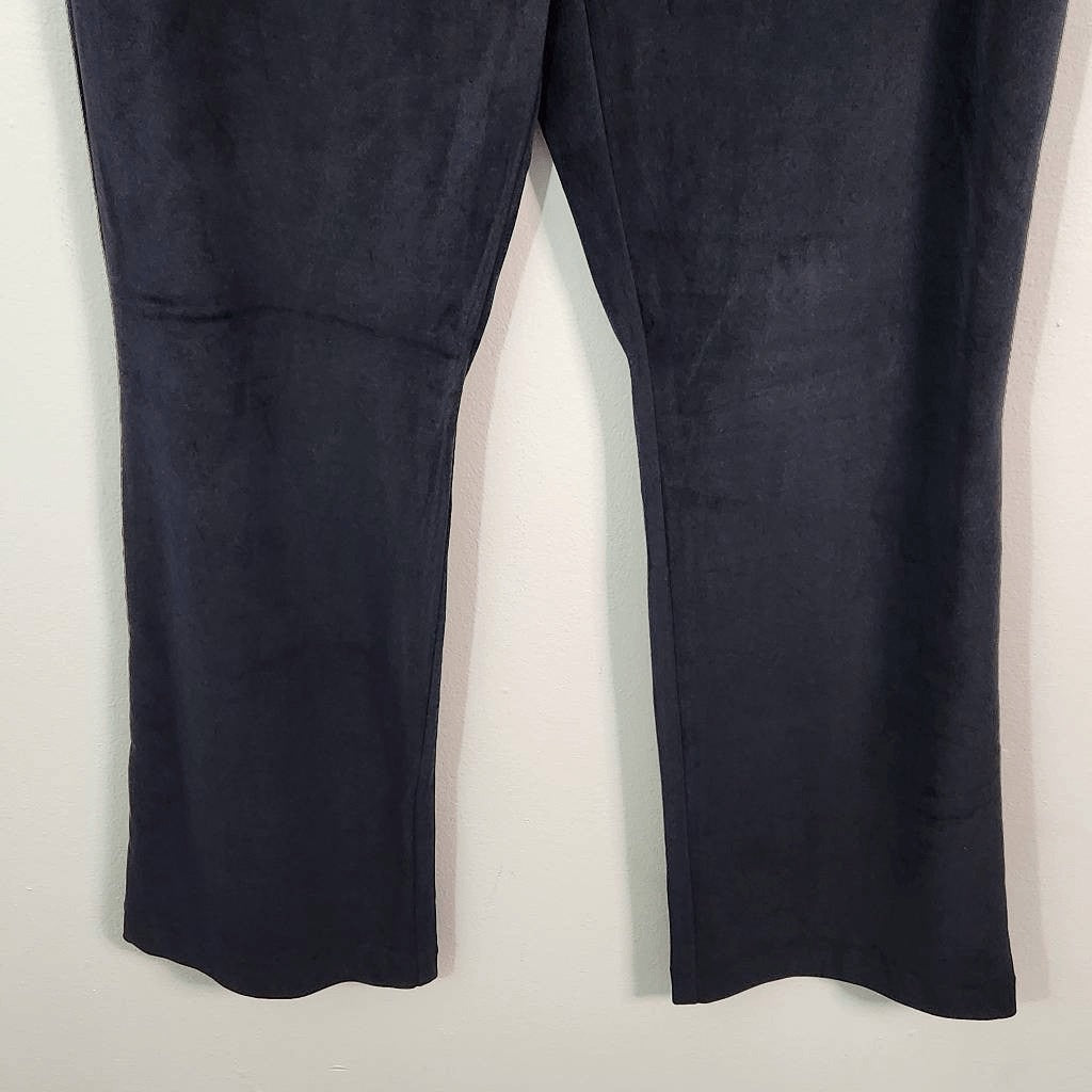 Maison D'Amelie Black Velvet Pants Size 14 Black Velvet Dress Pants