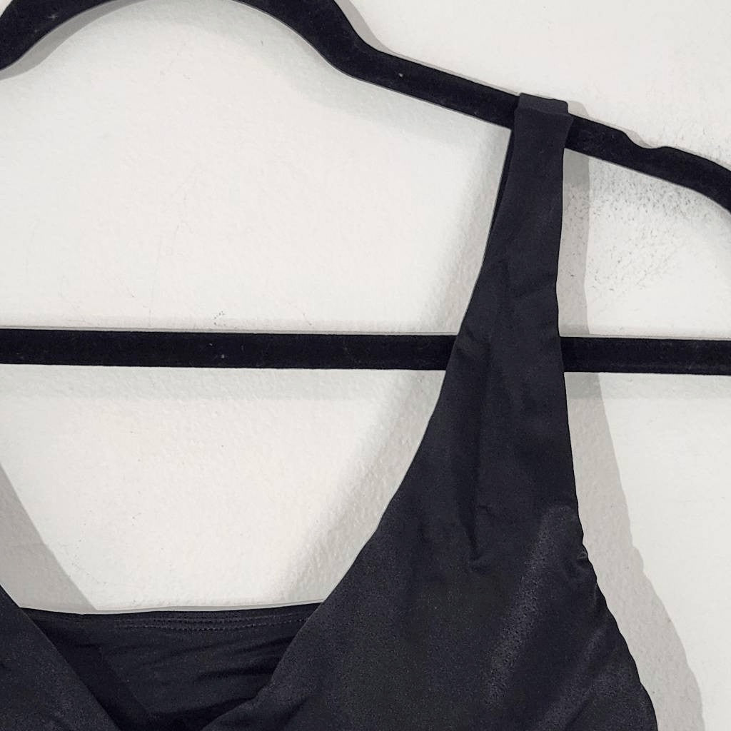 Andie Black Bikini Top Black Swim Top NWT Size Medium Andie Black Swimwear