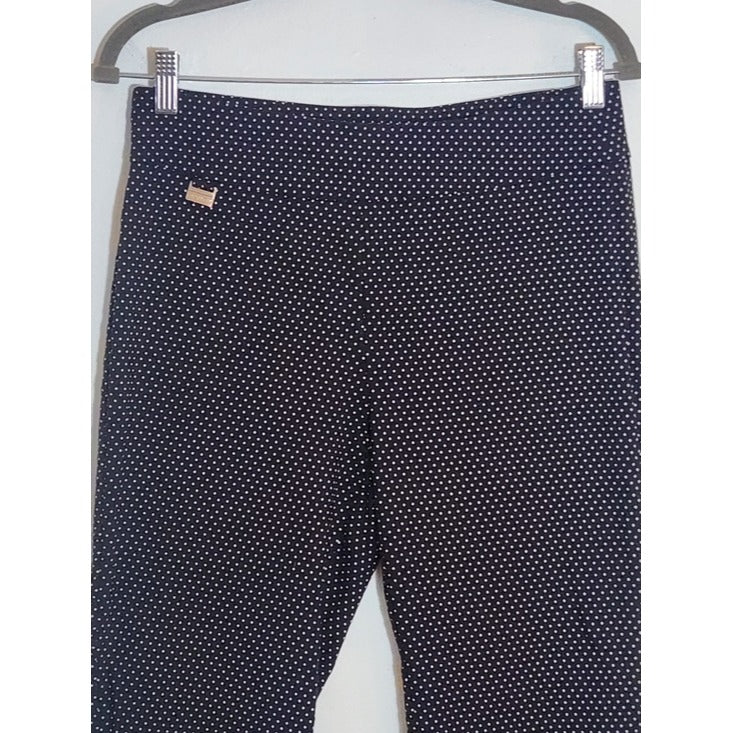 Philosophy Black and White Polka Dot Capri Pants Size Medium