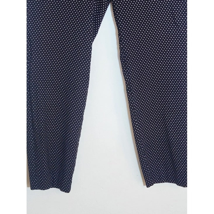 Philosophy Black and White Polka Dot Capri Pants Size Medium