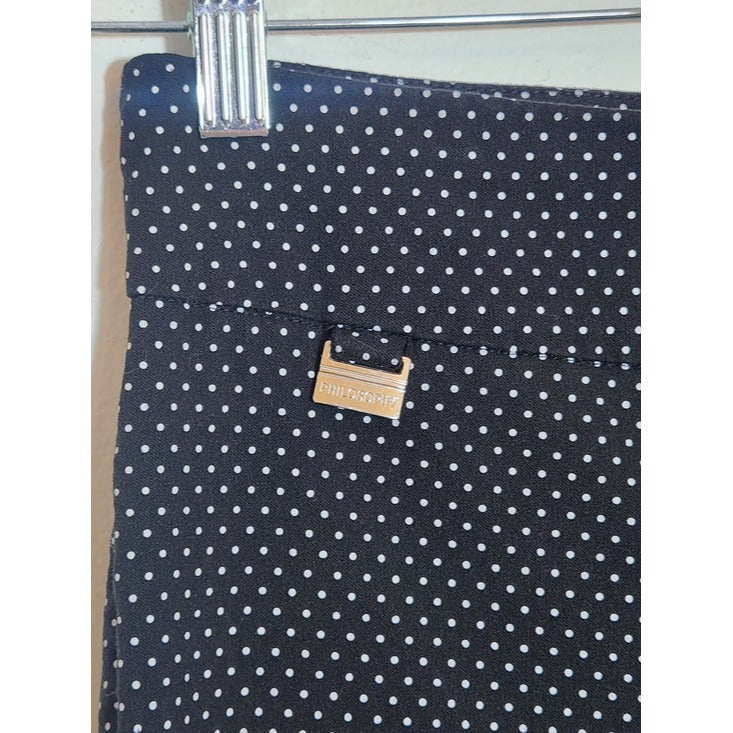 Philosophy Black and White Polka Dot Capri Pants Size Medium