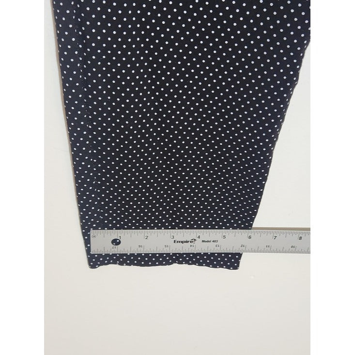 Philosophy Black and White Polka Dot Capri Pants Size Medium