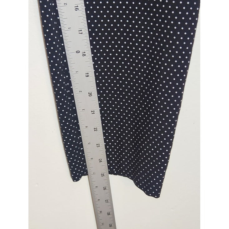 Philosophy Black and White Polka Dot Capri Pants Size Medium