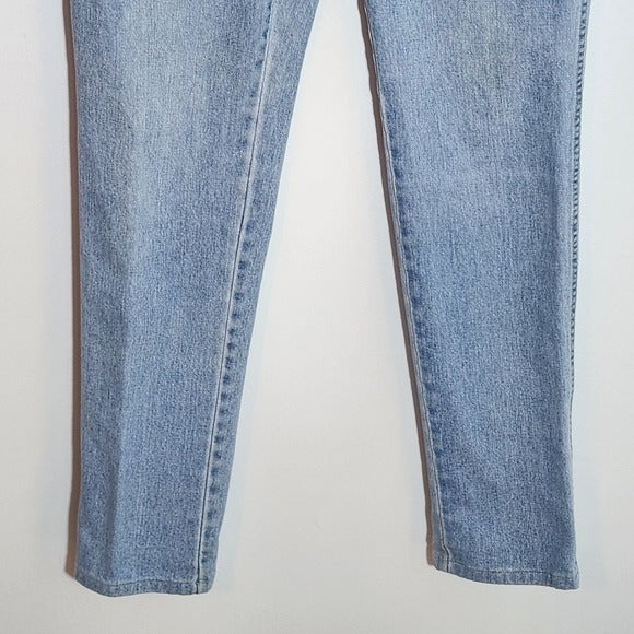 Lands’ End Light Wash Slim Fit Jeans Size 34x32 Vintage