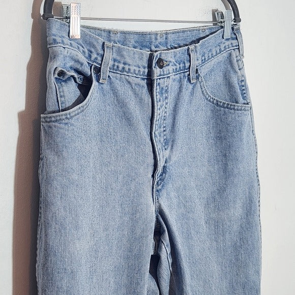 Lands’ End Light Wash Slim Fit Jeans Size 34x32 Vintage