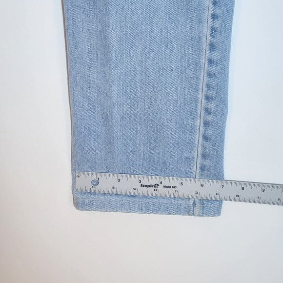 Lands’ End Light Wash Slim Fit Jeans Size 34x32 Vintage