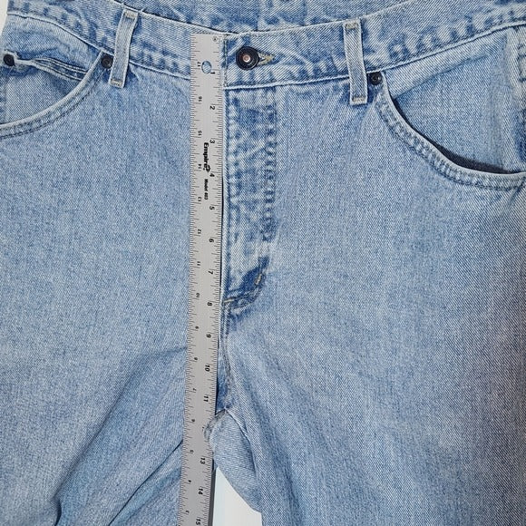 Lands’ End Light Wash Slim Fit Jeans Size 34x32 Vintage