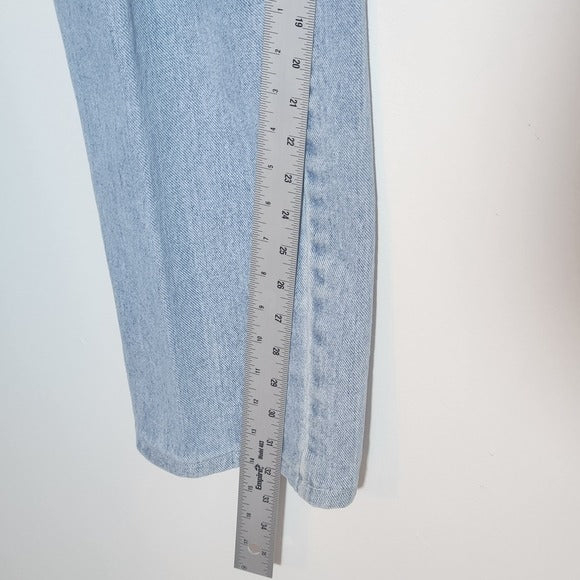 Lands’ End Light Wash Slim Fit Jeans Size 34x32 Vintage