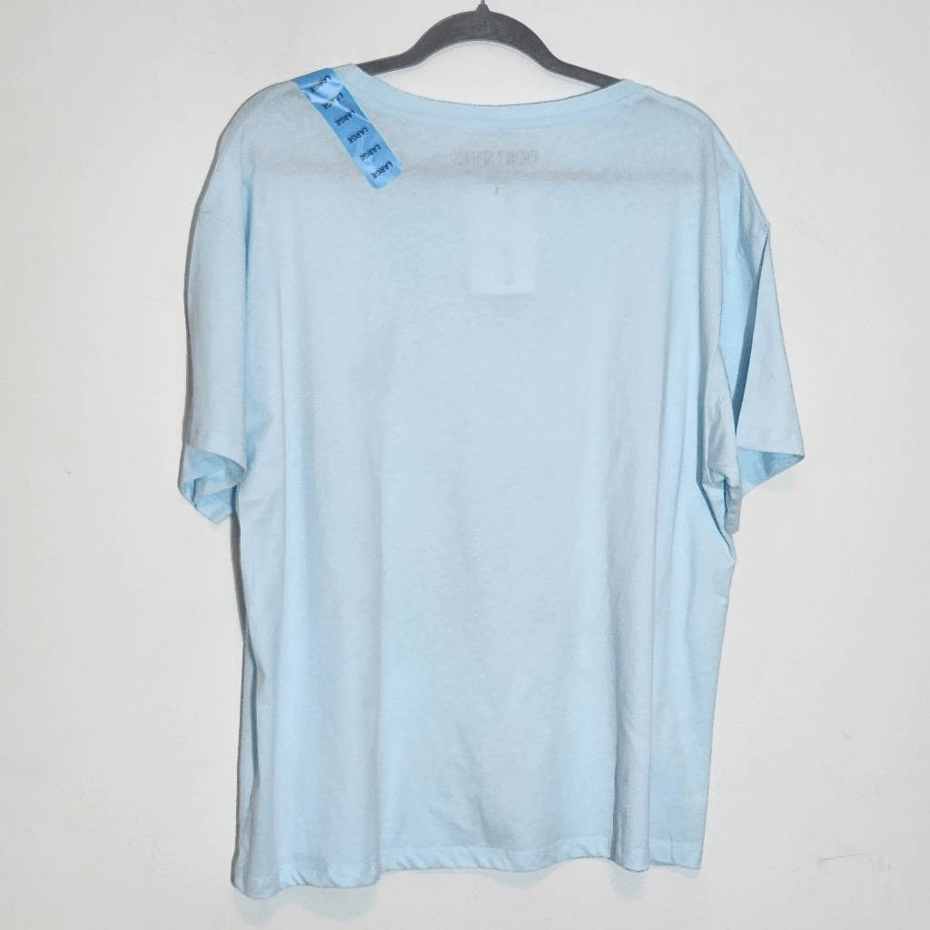 Britney Spears T-Shirt NWT Size Large Blue Short Sleeve Britney Spears Tee