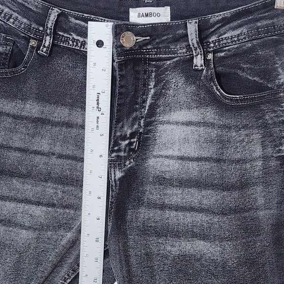 Bamboo Gray Flare Leg Jeans Size 15