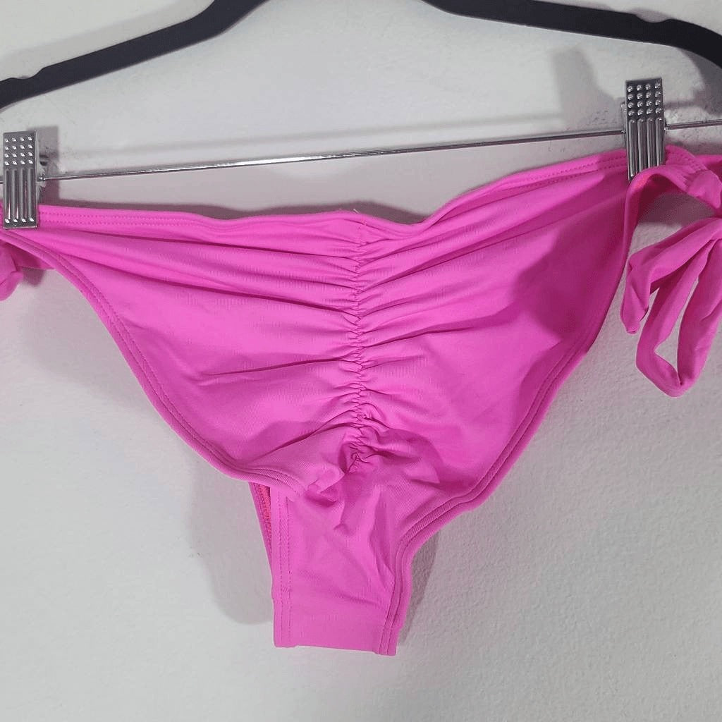 Frederick's of Hollywood Laguna Hot Pink Bikini Size Large NWT Pink Sexy Bikini