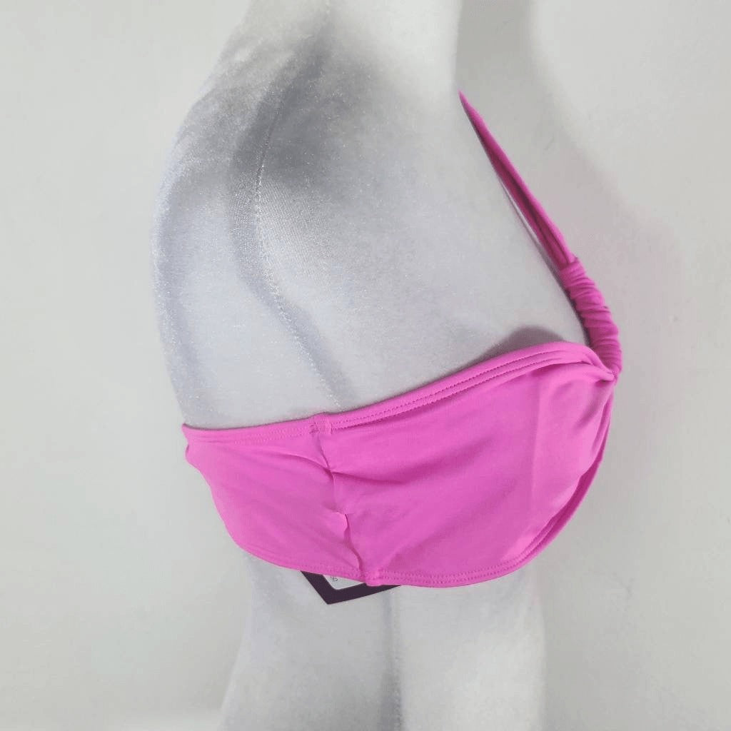 Frederick's of Hollywood Laguna Hot Pink Bikini Size Large NWT Pink Sexy Bikini