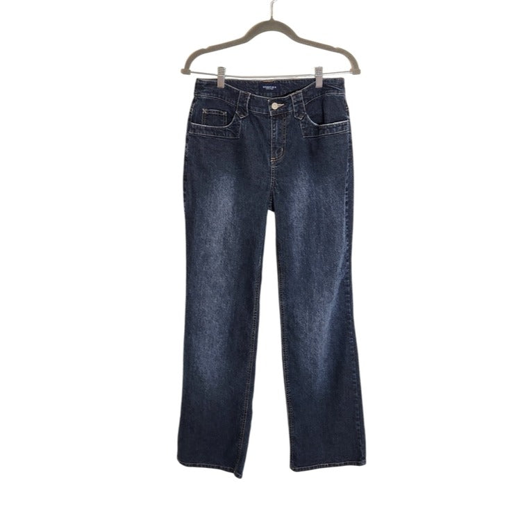 Sonoma Dark Wash Relaxed Fit Straight Leg Jeans Size 8