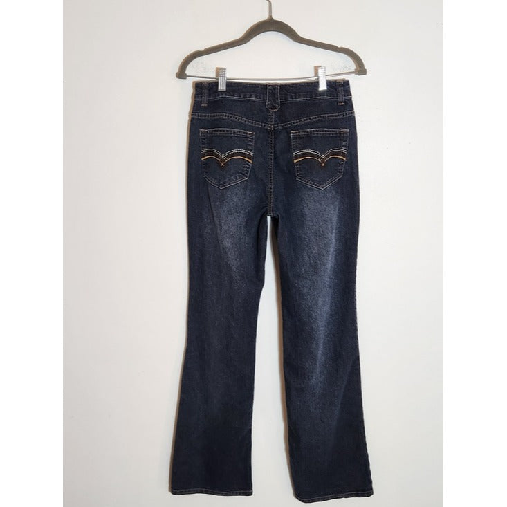 Sonoma Dark Wash Relaxed Fit Straight Leg Jeans Size 8