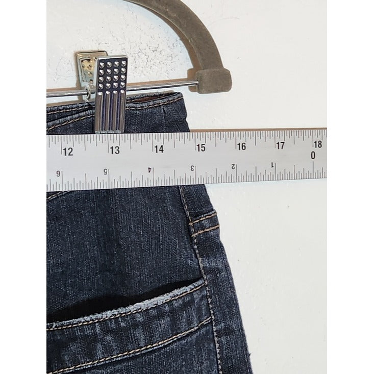 Sonoma Dark Wash Relaxed Fit Straight Leg Jeans Size 8