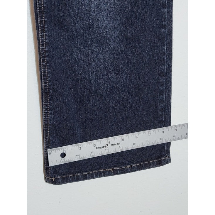 Sonoma Dark Wash Relaxed Fit Straight Leg Jeans Size 8