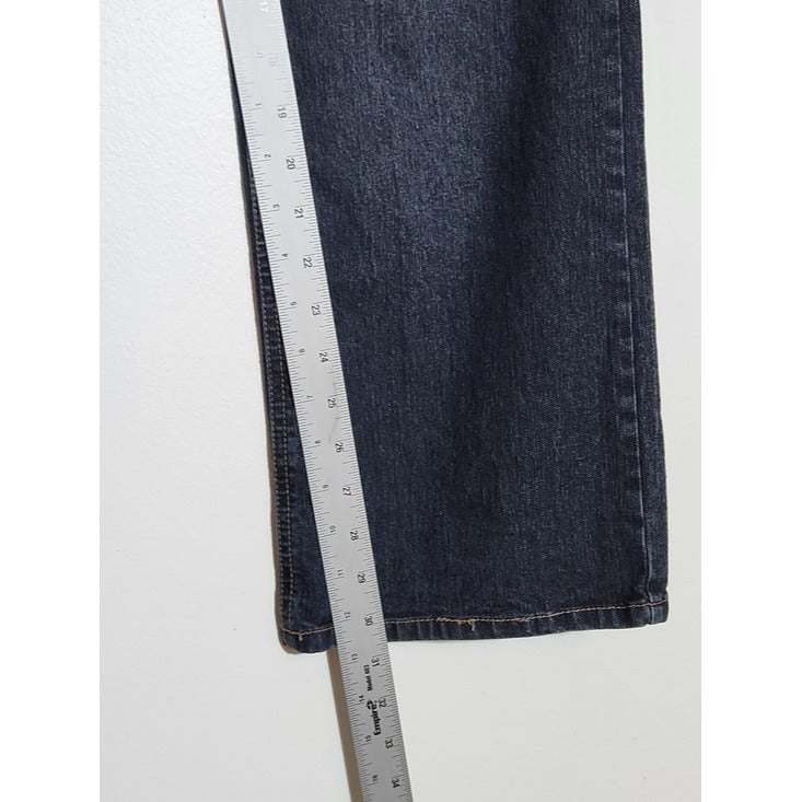 Sonoma Dark Wash Relaxed Fit Straight Leg Jeans Size 8
