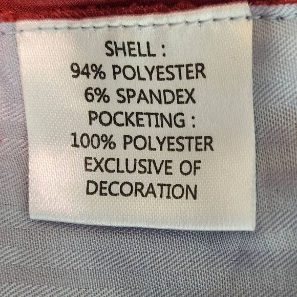 TailorByrd Coral Pink Golf Shorts Size 34 Preppy Dark Pink Golf Shorts