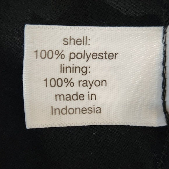 Lane Bryant Black Floral Dress with Pintucking Size 26/28 Plus Size Floral Dress