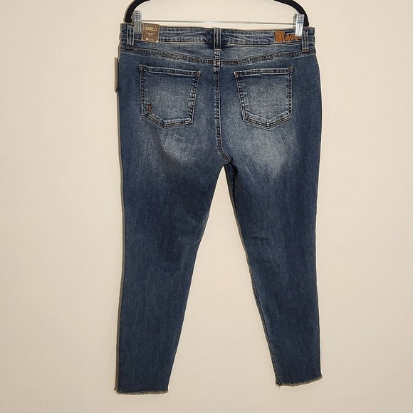 Kut from the Kloth Carlo Ankle Skinny Jeans Size 14 Petite NWT
