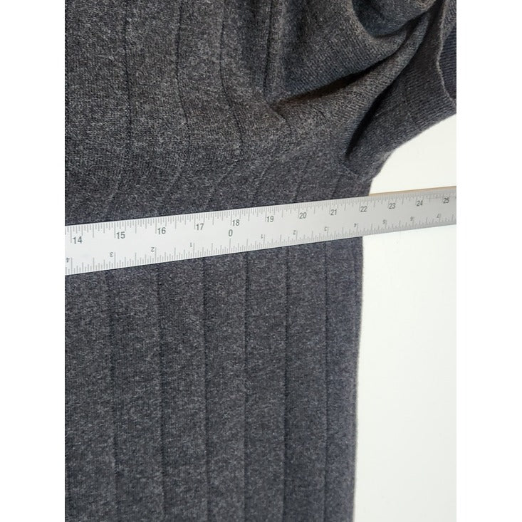 Goodfellow and Co Gray Short Sleeve Polo Sweater Size Large