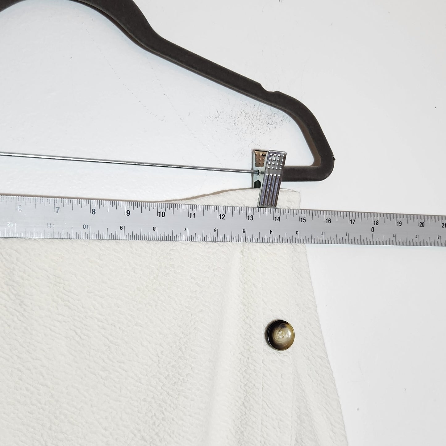 Maeve Cream Textured Mini Skirt Size Medium