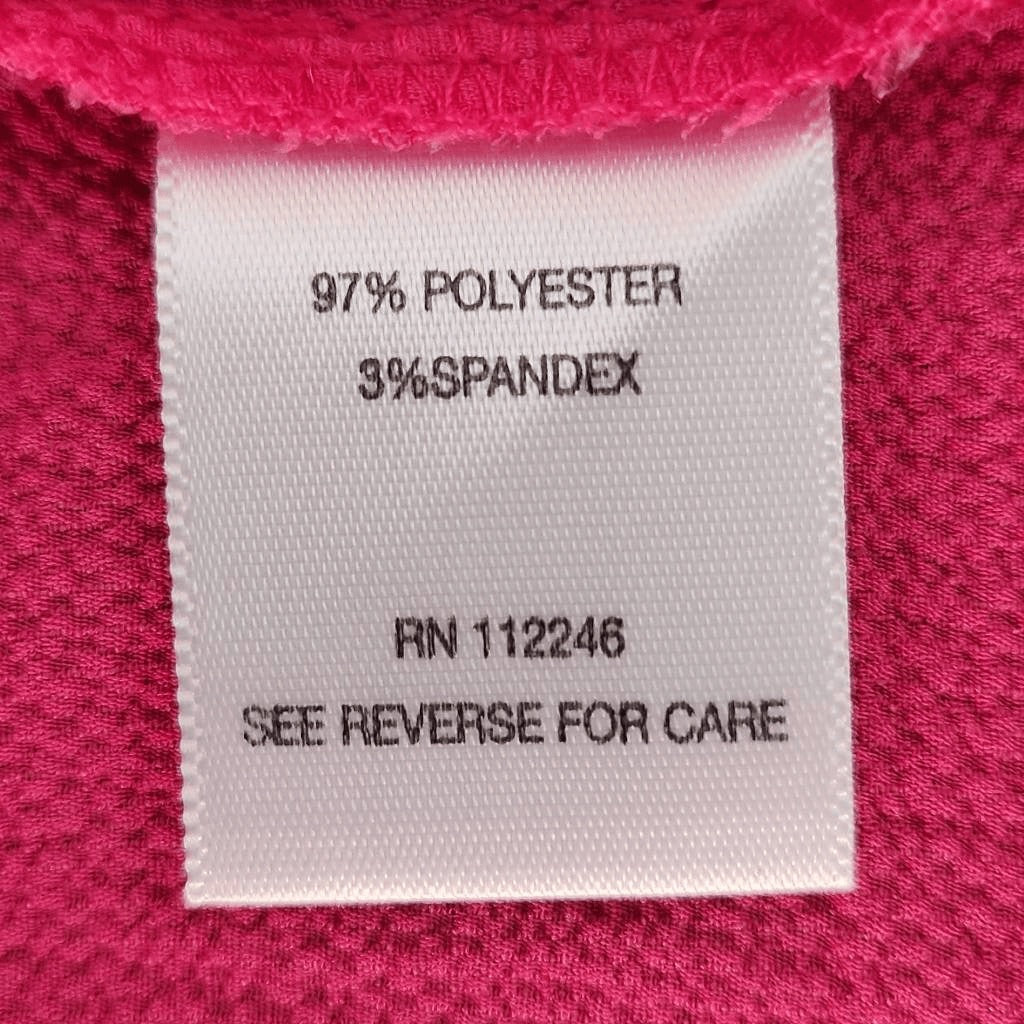 Sami & Jo Hot Pink Short Sleeve Blouse Size 1X Pink Blouse with Strappy Front