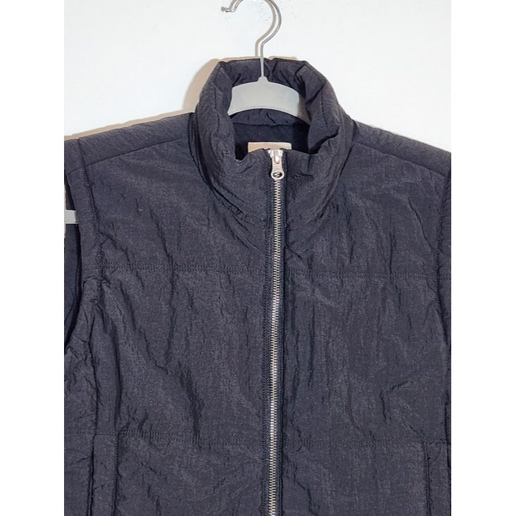 Thread and Supply Black Cropped Puffer Vest Size XS