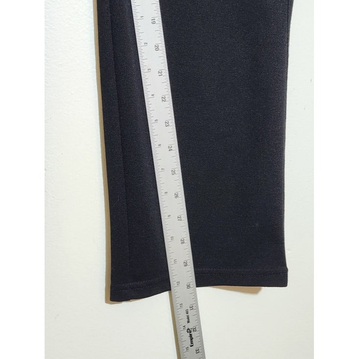 Croft & Barrow Black Secretly Slimming Pants Size 12 NWOT
