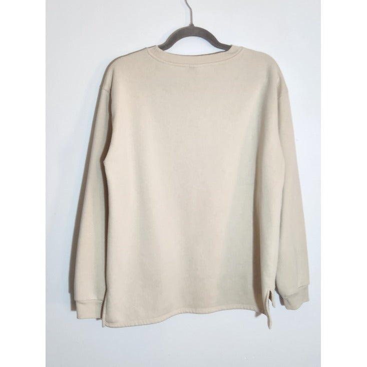 Disney Cream Winnie the Pooh Sweatshirt Crew Neck Size XL