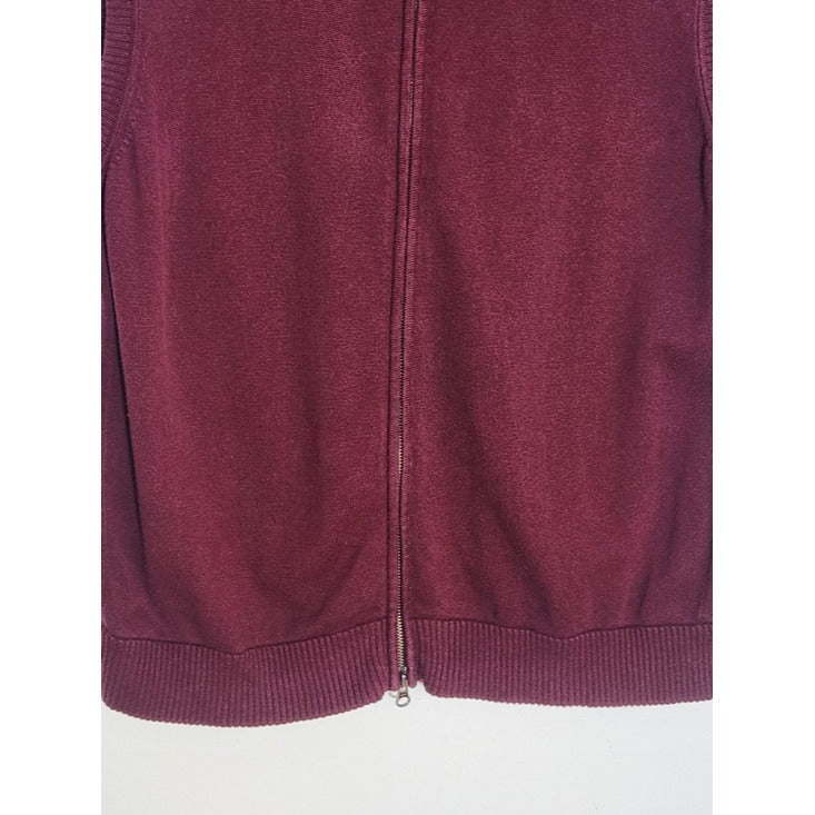 Austin Reed London Burgundy Sweater Vest Size XL