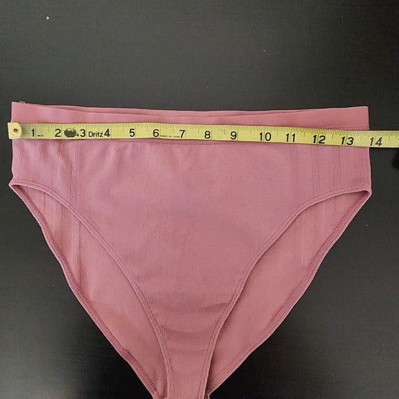 Fabletics Dusty pink High-Waisted Brief Size Medium, New