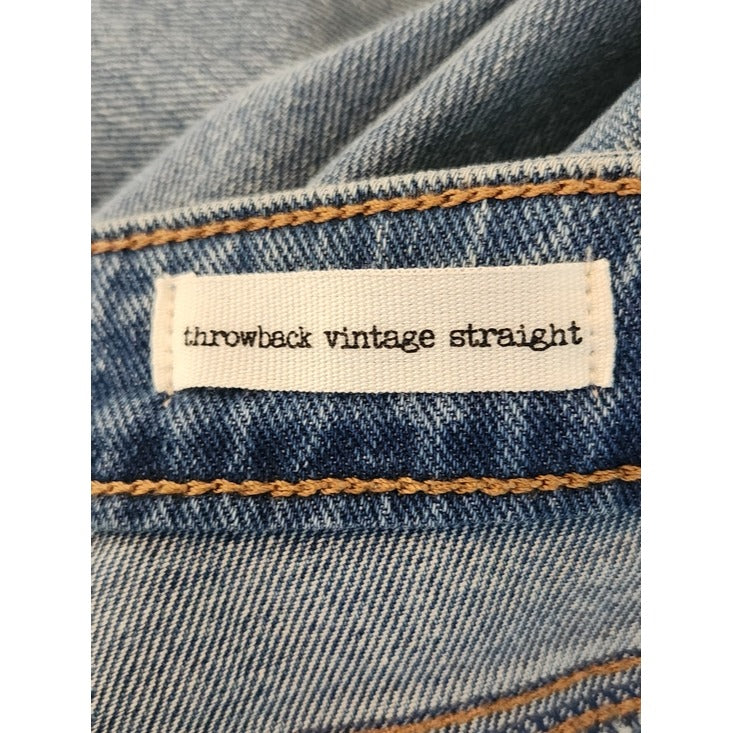 Jessica Simpson Throwback Vintage Straight Cropped Jeans Size 27