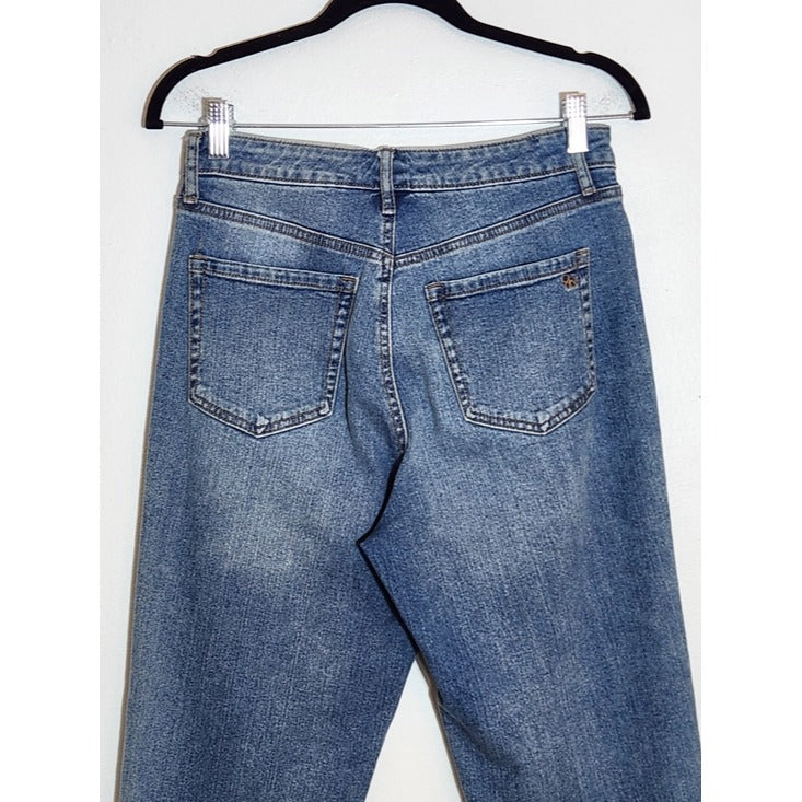 Jessica Simpson Throwback Vintage Straight Cropped Jeans Size 27
