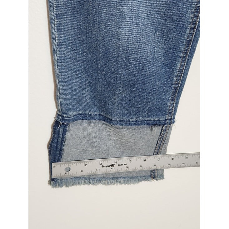 Jessica Simpson Throwback Vintage Straight Cropped Jeans Size 27