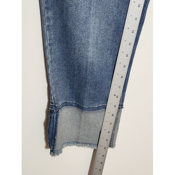 Jessica Simpson Throwback Vintage Straight Cropped Jeans Size 27
