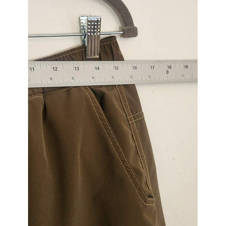 Magellan Outdoors Green Fish Gear Water Repellent Cargo Shorts Size XL