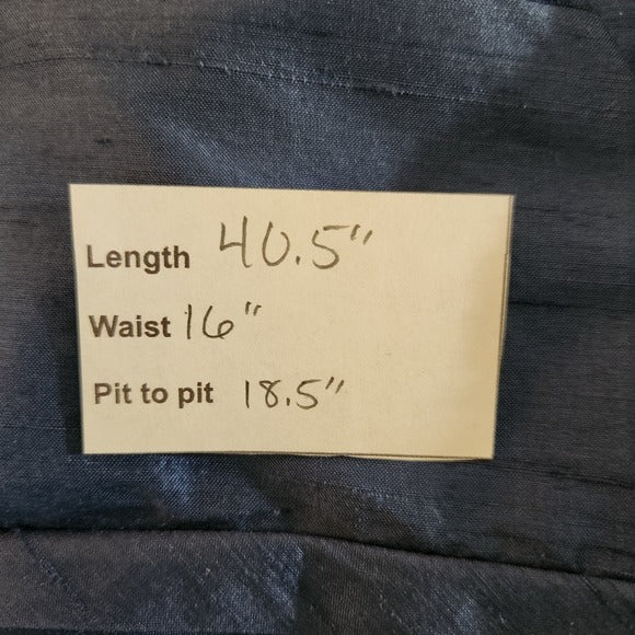 Ann Taylor Blue Sleeveless Silk Dress Size 10 Blue Wedding Guest Dress