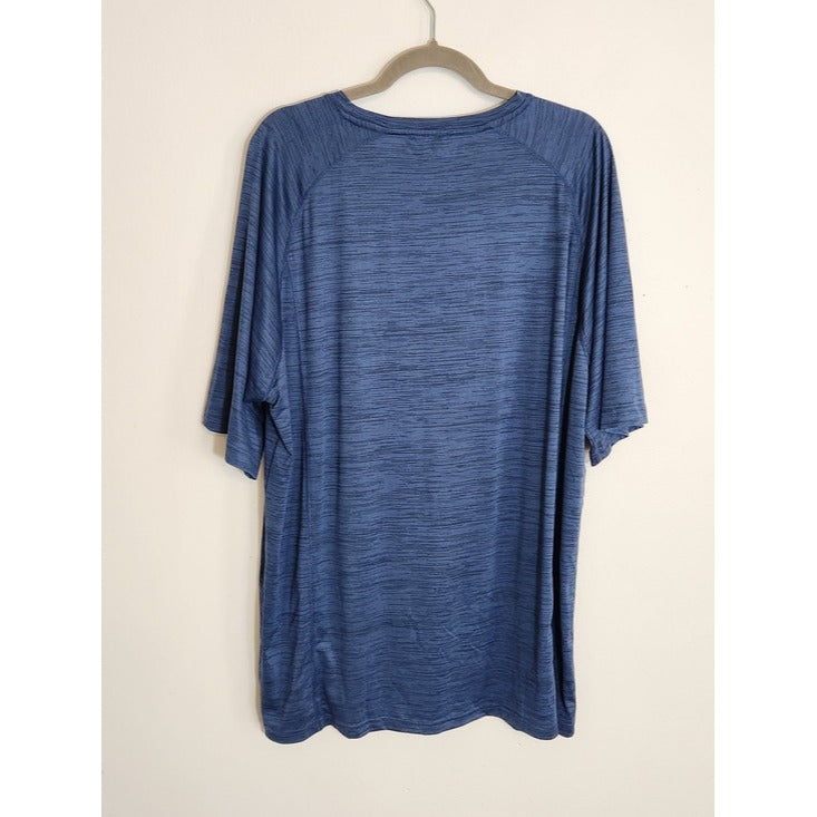Reebok Blue Performance Short Sleeve T-Shirt Size XXL NWT