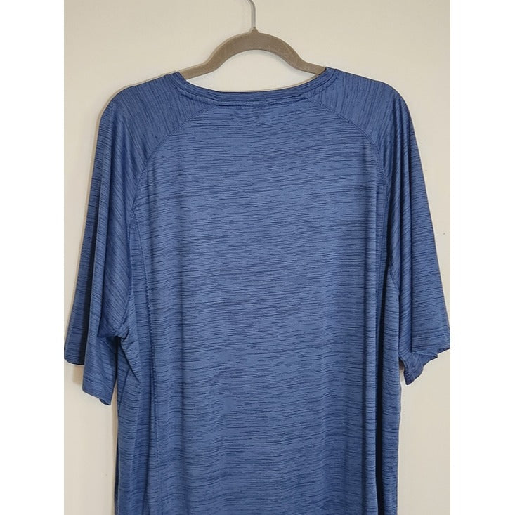 Reebok Blue Performance Short Sleeve T-Shirt Size XXL NWT