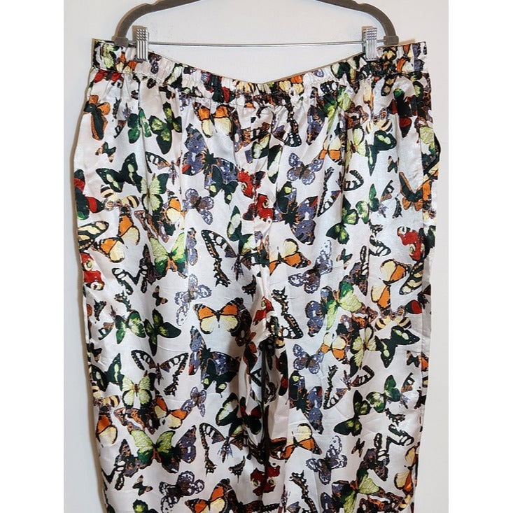 Adore Me Butterfly Print Pajama Pants Size 2X NWT