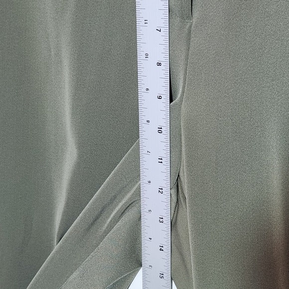 Chico's Sage Green Dress Pants Size 3 Short XL
