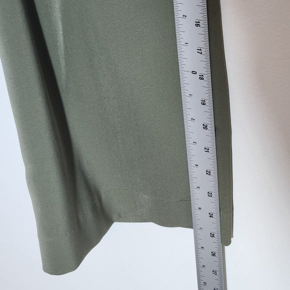 Chico's Sage Green Dress Pants Size 3 Short XL