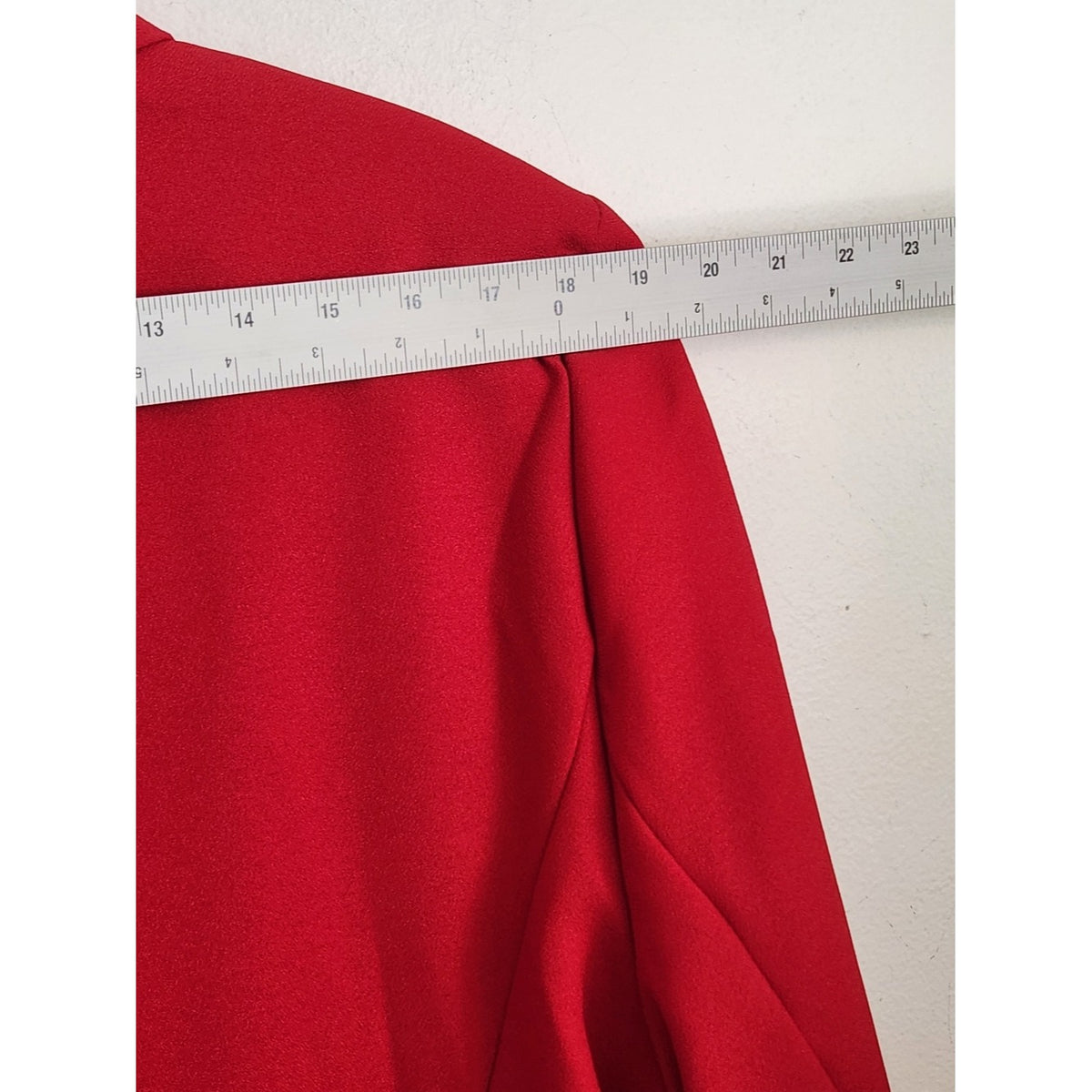 Chad Stevens Vintage Red Single Button Blazer Style Coat Size 18 NWT Flaw