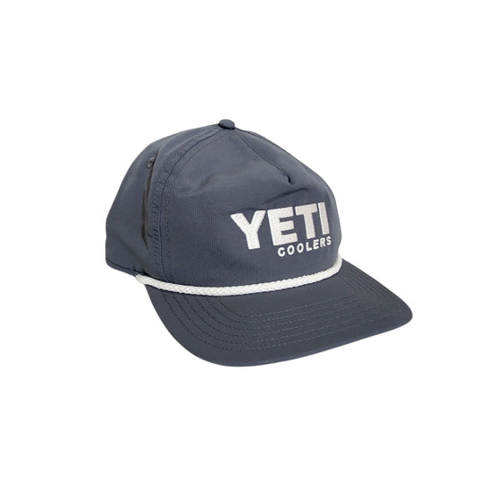 YETI Coolers Mens Gray Flat Bill Hat One Size