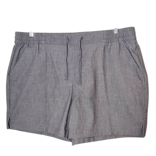 Magellan Gray Pull-on Shorts Size XXL Magellan Gray Outdoor Casual Shorts New