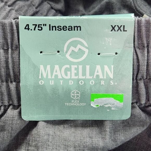 Magellan Gray Pull-on Shorts Size XXL Magellan Gray Outdoor Casual Shorts New