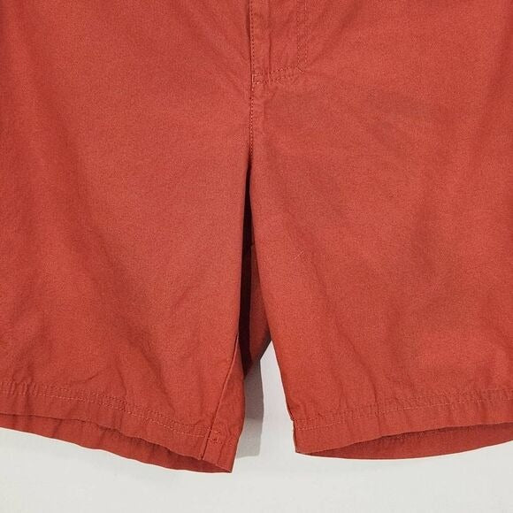 Columbia Orange Flat Front Shorts Size 38 Rust Orange Columbia Preppy Shorts
