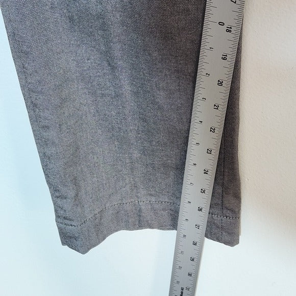 Banana Republic Gray Aiden Slim Fit Straight Leg Dress Pants Size 34x30