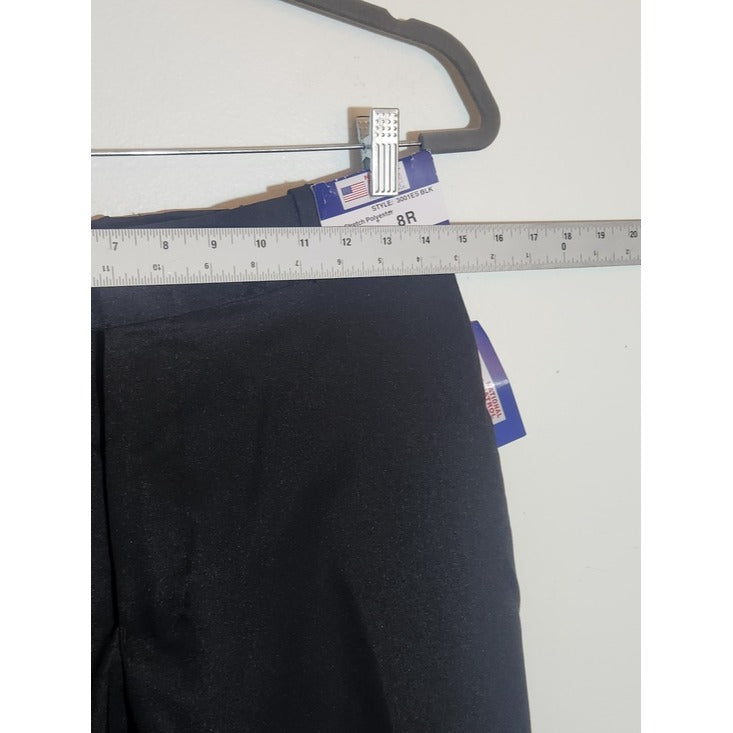 National Patrol Black Work Utility Pants Size 8 NWT